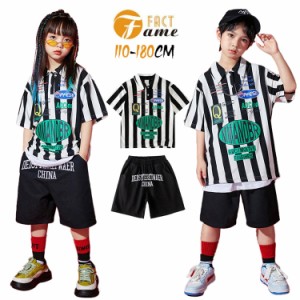 子供服 セットアップ ダンス衣装 ヒップホップ トップス K-POP セットアップ カッコイイキッズ ベビー マタニティ キッズファッション ス