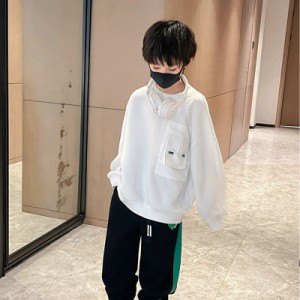 長袖Tシャツ ロンT キッズ 子供服 学生 ども服 ブラウス 子供 入学式 女の子 トップス TOPS120cm 130cm 140cm 150cm 160cm 170cm