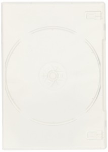 エレコム トールケース DVD BD 対応 スリム 1枚収納 10個セット CCD-DVDS03CR