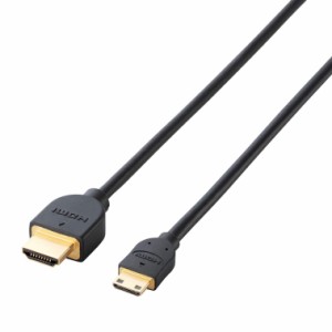 エレコム mini HDMI ケーブル 3m 4K × 2K対応 ブラック DH-HD14EM30BK