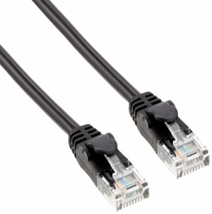 エレコム LANケーブル CAT6 3m 爪折れ防止コネクタ cat6準拠 スタンダード ブラック LD-GPN/BK3