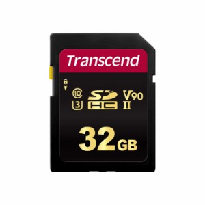 トランセンドジャパン トランセンド SDカード 32GB UHS-II U3 V90 Class10 (最大読出し速度285MB/s,最大書込速度180MB/s) 4K動画撮影デー