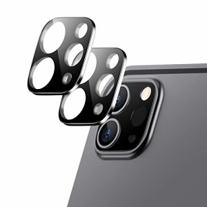 ESR カメラフィルム iPad Pro 12.9/11インチ (2022/2021/2020) 対応 9H 強化ガラスレンズ保護 傷防止 HDクラリティ 3D フルカバー 2枚入