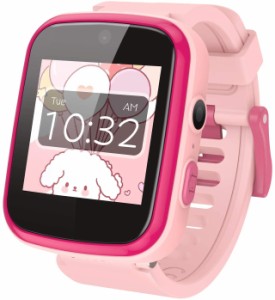 AGPTEK 日本正規品 キッズ 腕時計 子供用 スマートウォッチ smart watch for kids 時計 女の子 1.54inタッチスクリー 35万高画素 動画 撮