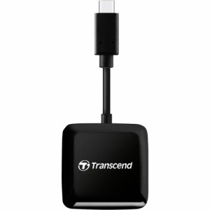 トランセンドジャパン USB Type-C カードリーダー USB 3.2 Gen 1 (SDHC/SDXC/microSDHC/microSDXC 対応) 2年保証 TS-RDC3