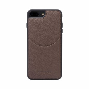 [HANATORA] iPhone8Plus/iPhone7Plus 本革ケース シュリンクカーフレザー カードポケット 耐衝撃 ハンドメイド ギフト おしゃれ シンプル