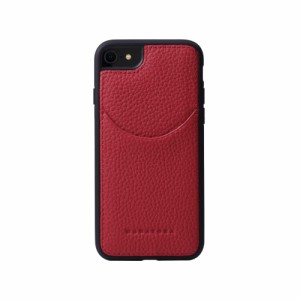 [HANATORA] iPhoneSE3/SE2 (第3世代・第2世代)/iPhone8/iPhone7 本革ケース シュリンクカーフレザー カードポケット 耐衝撃 ハンドメイド