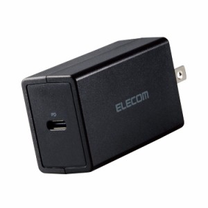 エレコム PD 充電器 30W 準拠品 USB-C×1ポート急速充電 ブラック ACDC-PD1830BK