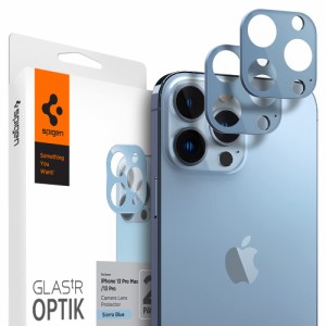 Spigen Glas tR Optik iPhone 13 Pro とiPhone 13 Pro Max 用 カメラフィルム 保護 iPhone13Pro と iPhone13Pro Max 対応 カメラ レンズ 