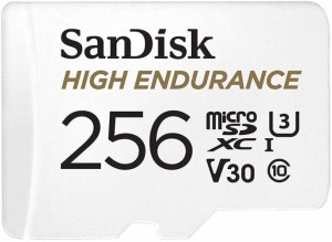 SanDisk SanDisk  サンディスク 正規品  メーカー2年保証 ドライブレコーダー対応 microSDカード 256GB UHS-I Class10 U3 V30対応 SDSQQN