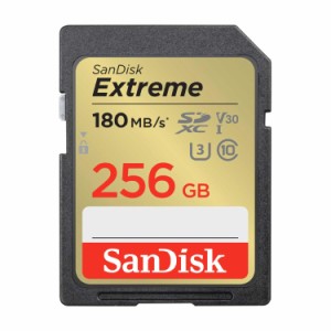  サンディスク 正規品  SDカード 256GB SDXC Class10 UHS-I U3 V30 SanDisk Extreme SDSDXVV-256G-GHJIN 新パッケージ