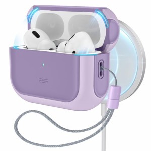 ESR AirPods Pro2 ケース AirPods Pro 第2世代/第1世代 (2023/2022/2019)共通 HaloLock搭載 MagSafe 対応(USB-C/Lightningケーブル対応) 