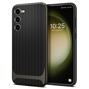 Spigen Galaxy S23 ケース 二重構造 [ SC-51D | SCG19 ] バンパー 傷防止 衝撃吸収 米軍MIL規格取得 ワイヤレス充電対応 ネオ・ハイブリ