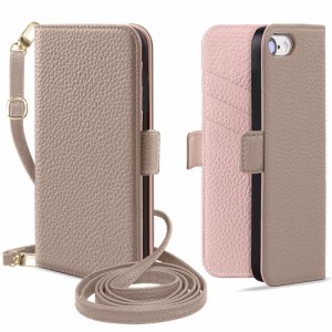 MAGICASE for iPhone SE ケース 第2世代 第3世代 手帳型 ショルダー iPhone8 ケース 手帳型 女性 iPhone se3/se2 ケース 手帳型 おしゃれ