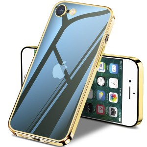 iPhone SE2 iPhone SE3 iPhone 7 iPhone 8 ケース クリア 全面保護 いpほねSE2 カバー アイフォンSE3 ソフト 透明 スマホケース TPU 薄型