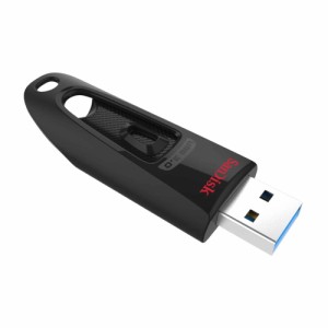  サンディスク 正規品 メーカー5年保証 USBメモリ 64GB USB 3.0 スライド式 SanDisk Ultra 読取最大130MB/秒 SDCZ48-064G-J46 新パッケー