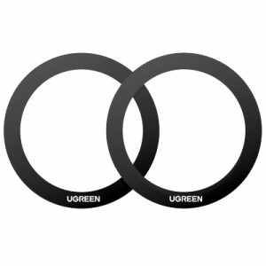 UGREEN メタルリング MagSafe対応 リング ワイヤレス充電対応 磁気増強 マグセーフ iPhone15 14 13 12シリーズ対応 Galaxy スマホ対応 ス