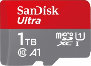 SanDisk  サンディスク 正規品 microSDカード 1TB UHS-I Class10 10年間限定保証 SanDisk Ultra SDSQUAC-1T00-GH3MA 新パッケージ