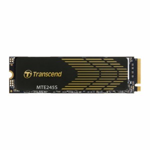 トランセンド 1TB SSD M.2(2280) NVMe PCIe Gen4×4最大転送速度 5,300MB/sTS1TMTE245S-E