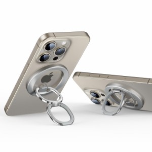 ESR スマホリング マグネット Magsafe リング スマホ落下防止 HaloLock マグセーフ 対応 スマホリングホルダー 指リング バンカーリング 