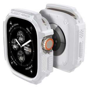 Spigen Apple Watch Ultra2 / Apple Watch Ultra ケース 49mm 対応 落下 衝撃 吸収 タフネスデザイン すり傷 防止 耐衝撃 保護カバー ラ