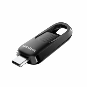  サンディスク 正規品 メーカー5年保証 USBメモリ 256GB USB Type-C iPhone15動作確認済み 収納式コネクター SanDisk Ultra Slider 読取