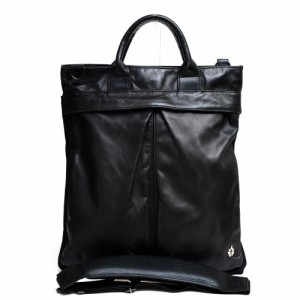 ラガシャ／LAGASHA  バッグ トートバッグ 鞄 ハンドバッグ メンズ 男性 男性用 レザー 革 本革 ブラック 黒 ヘルメットバッグ ビジネスバッグ ビジネストート