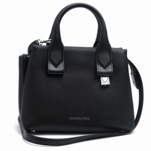 ○マイケルコース Michael Kors ペブルドレザー 牛革 ハンドバッグ ROLLINS ローリンズ スモールサッチェル  2WAY ショルダーバッ  中古