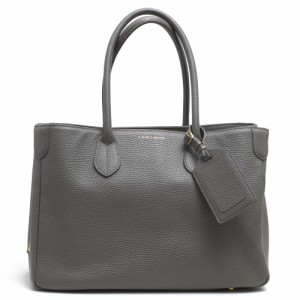 ○エーディーエムジェイ ADMJ ハイドシュリンク 牛革 ハンドバッグ ACS01158 SHRINKLEATHER BASIC TOTEBAG 32cm シボ革 シュリンク 中古