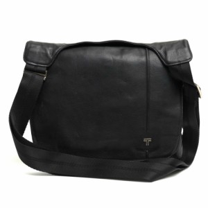 ○トゥミ TUMI 牛革 ショルダーバッグ 6923D BRYCE FLAP BODTBAG メッセンジャーバッグ シボ革 シュリンクレザー メンズ 【中古】 中古