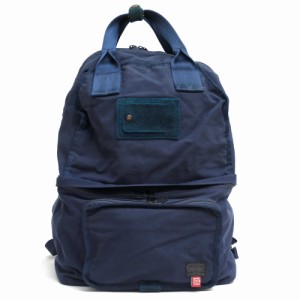 ○ポーター 吉田カバン PORTER S/DOUBLE B印 YOSHIDA コーデュラナイロン リュック 34-61-0309-176 DAISY CUTTER RUCKSACK L メン  中古