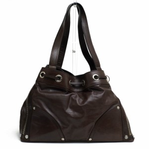 ○マルベリー MULBERRY 牛革 トートバッグ 巾着型 肩掛け ワンショルダーバッグ レディース 【中古】 中古