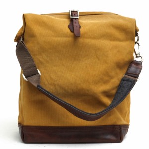 ○アーツアンドクラフツ ARTS＆CRAFTS ホーウィン社 クロムエクセル 牛革 ショルダーバッグ トートバッグ AGING CANVAS ONE STRAP  中古