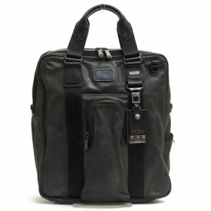 ○トゥミ TUMI 牛革 トートバッグ 92320DH レザーアルファブラボーベルボア ヴィンテージ加工 メンズ 【中古】 中古