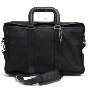 ○コーチ COACH ビジネスバッグ F70382 Embassy BriefCase エンバシー 2WAY ショルダーバッグ メンズ 【中古】 中古