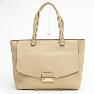 ○フルラ FURLA 牛革 トートバッグ JULIA TOTE ジュリア シボ革 シュリンクレザー 肩掛け ワンショルダーバッグ レディース 【中古 中古