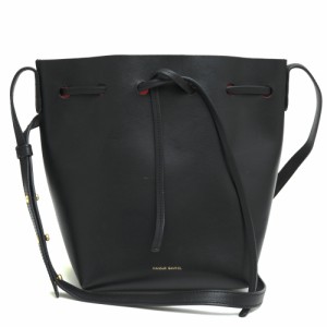 ○マンサー ガブリエル MANSUR GAVRIEL ベジタブルタンニン鞣し牛革 ショルダーバッグ Vegetable tanned Leather Bucket Bag 巾着  中古