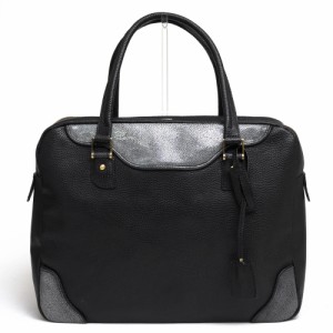 ○コローレボルサ Colore Borsa 牛革 エイ革 ブリーフケース ビジネスバッグ ボストンバッグ SC-009 Traveling Bag シボ革 シュリ  中古