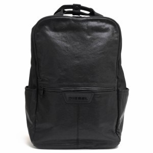 ○ディーゼル DIESEL ラムレザー 羊革 リュック X07286P3443 GINKGO FP BACKPACK ノートPC収納可 デイパック メンズ 【中古】 中古