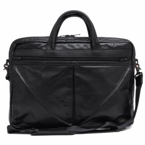 ○ポーター 吉田カバン PORTER 牛ステア クローム鞣し ビジネスバッグ 022-03785 AMAZE 2WAY BRIEFCASE アメイズ 2WAY ショルダー  中古