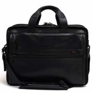 ○トゥミ TUMI ナパレザー 牛革 ビジネスバッグ 96130DH ALPHA ESSENTIAL BRIEF エッセンシャル ブリーフ 2WAY ショルダーバッグ   中古