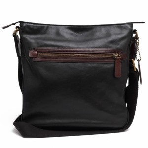 ○コーチ COACH 牛革 カーフ ショルダーバッグ 70991 Bleecker Harness Leather Field Bag ブリーカー ハーネス フィールドバッグ  中古