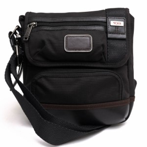 ○トゥミ TUMI バリスティックナイロン ナパレザー 牛革 ショルダーバッグ 2223306HKO ALPHA BRAVO BARSTOW CROSS BODY バーストー 中古