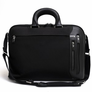 ○トゥミ TUMI マイクロバリスティックHTLSポリエステル カーフスキン 牛革 ビジネスバッグ 25611D Arrive Narita Slim Brief ナリ 中古