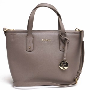 ○フルラ FURLA サフィアーノ 牛革 トートバッグ NEW DAISY TOTE ニューデイジー 2WAY ショルダーバッグ レディース 【中古】 中古