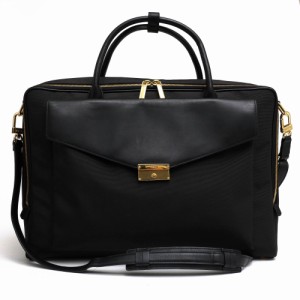 ○トゥミ TUMI 一部牛革 ビジネスバッグ 73615D Larkin Erin Briefcase エリン 2WAY ショルダーバッグ ユニセックス 男女兼用 メン 中古