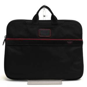 ○トゥミ TUMI JAL機内限定販売品 FXTバリスティックナイロン ナパレザー ビジネスバッグ 26806DRH ノートPC収納可 メンズ 【中古  中古