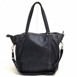 ○アニアリ aniary アンティークレザー 牛革 トートバッグ 01-02012 Antique Leather 2WAY Tote 2WAY ショルダーバッグ シボ革 シ  中古