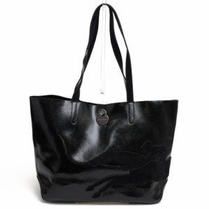 ○ロンシャン Longchamp 牛革 トートバッグ SHOP IT ショップイット 馬モチーフ 肩掛け ワンショルダーバッグ レディース 【中古】 中古