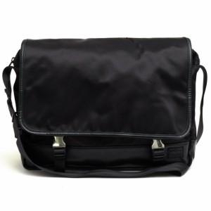 ○ポーター 吉田カバン PORTER SAC'S BAR サックスバー共同開発 ナイロンツイル PVC加工 ショルダーバッグ 383-05713 STORM ストー 中古